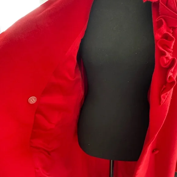 Rosette Mid Length Tailored Coat - Picture 9 of 12